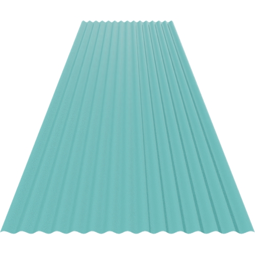 14/3 Corrugated 0.7mm Plastisol with anti-condensation liner Wedgewood