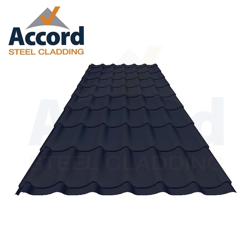 Accord Wavetile 0.5mm Plastisol 1100mm Cover Slate Blue