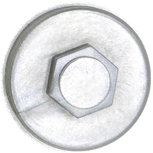 Metallic Silver 19mm Colour Coded Caps (100/Bag)