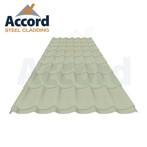 Accord Wavetile 0.5mm Plastisol 1100mm Cover Goosewing Grey