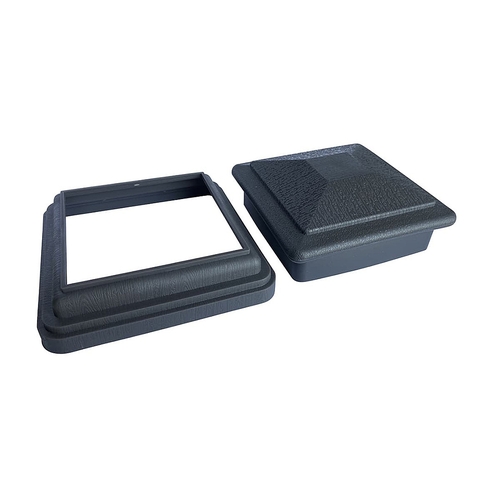 Black Post Cap and Base Cover Set