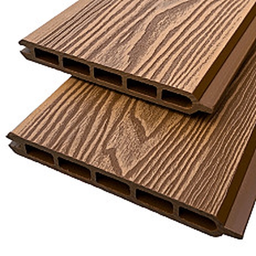 3D Composite Fence Board 1850mm x 147mm x 19mm Light Oak