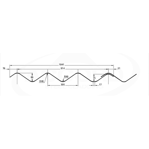 Double Six Profile GRP Trilite CE24E Class 3 - 2.44kg