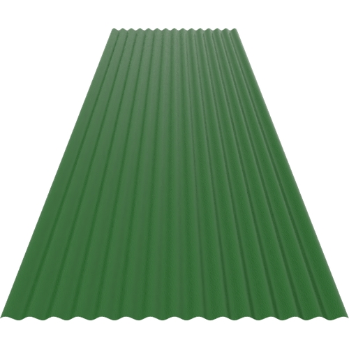 14/3 Corrugated 0.7mm Plastisol Heritage Green