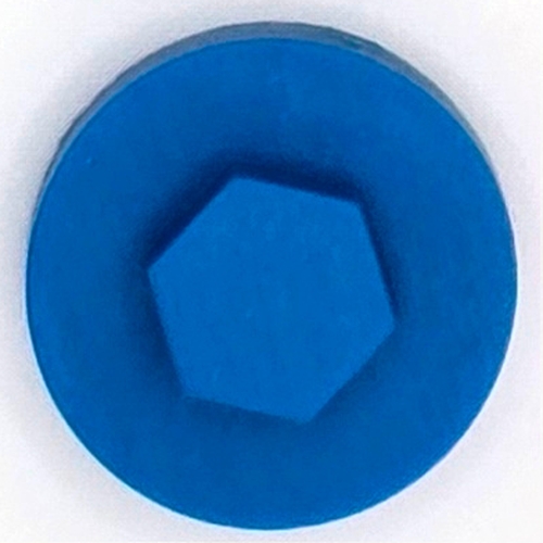 Solent Blue 19mm Colour Coded Caps (100/Bag)