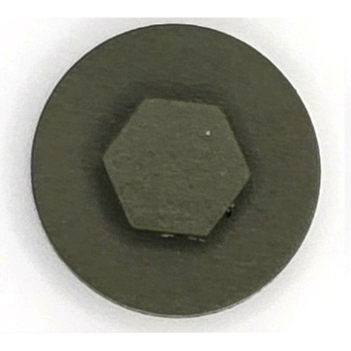 Olive Green 19mm Colour Coded Caps (100/Bag)