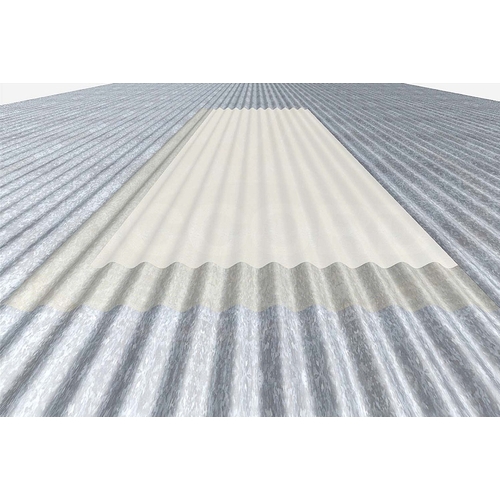 14/3 Corrugated GRP Rooflight (Class 3 - 2.44kg) 6ft sheet