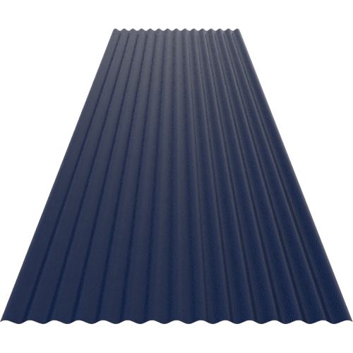 14/3 Corrugated 0.7mm Plastisol Sargasso Blue