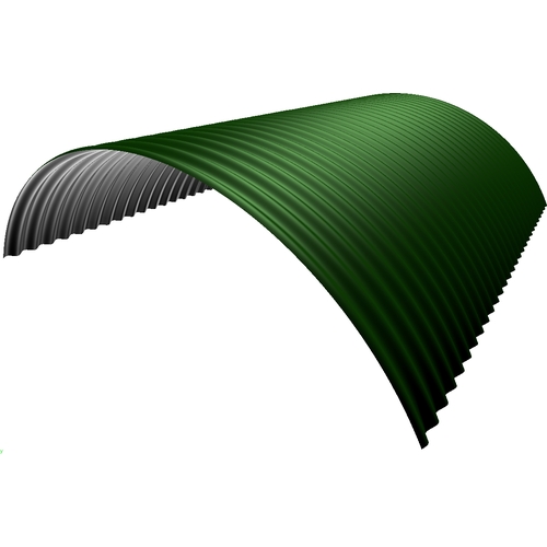 Curved 14/3 Corrugated Sheets
