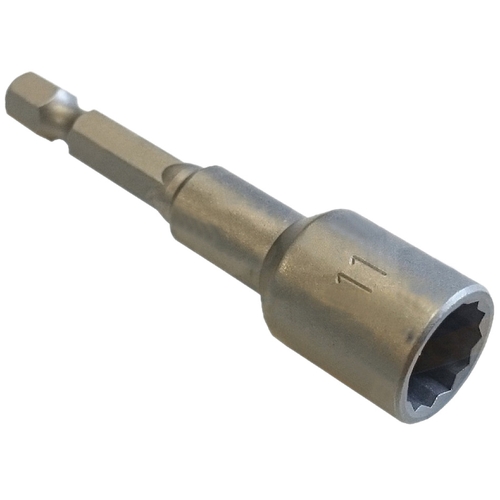 11mm Bi-Hex Nylon Head Tek Screw Drive Adaptor