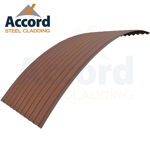 Rust Effect Curved Sheets
