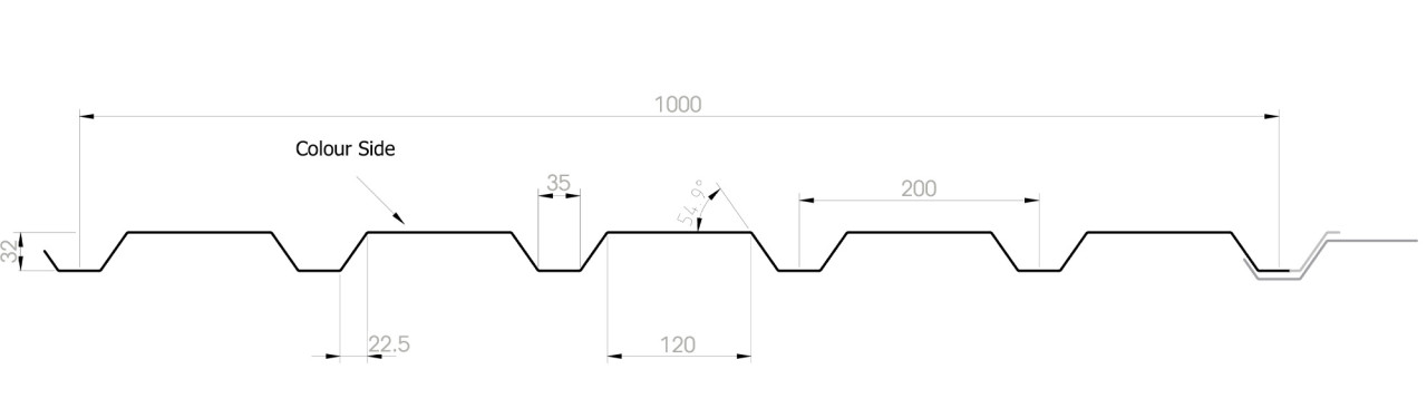 View Accord 32/1000RR Wall Profile
